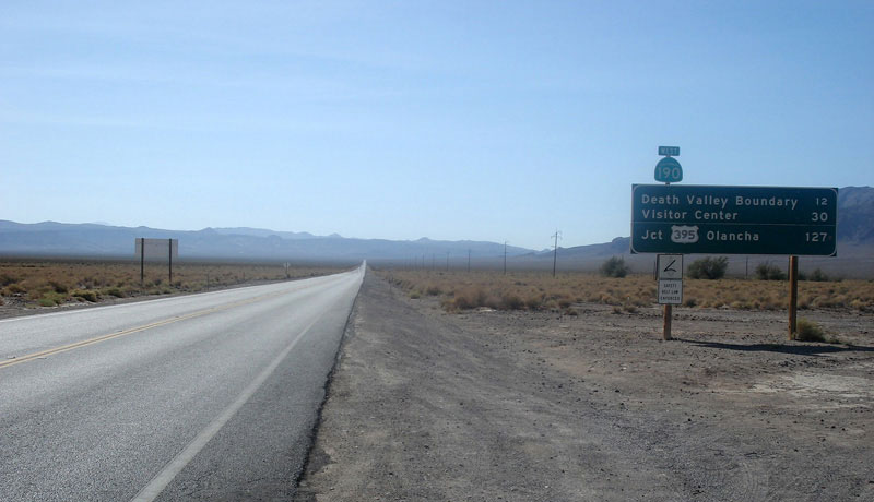 Highway 190 (CA State Route 190) | Mojave Desert Photos